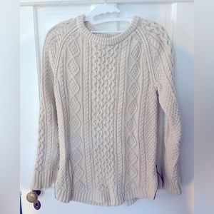 L.L.Bean - Women's Signature Cotton Fisherman Tunic Sweater - XS- Like New